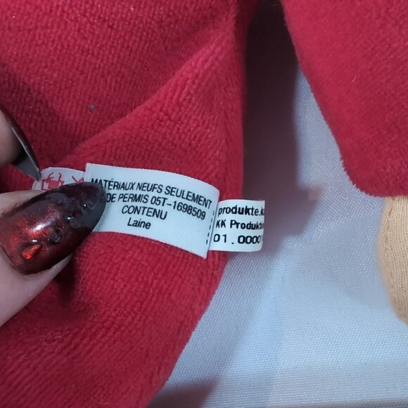 Kathe Kruse Vintage Plush Doll Red Brown Braids Wool Soft Body Hat Waldorf 13" - Picture 10 of 11